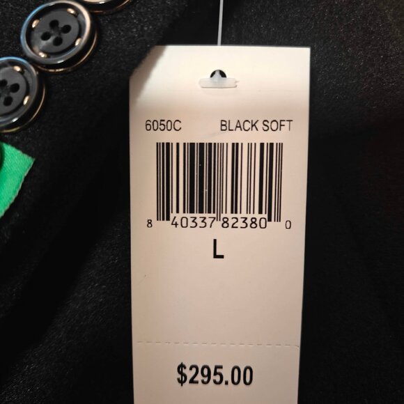 Paisley & Gray black single-breasted overcoat NWT - Picture 12 of 12